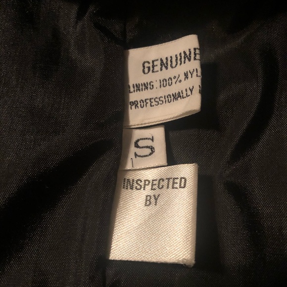 LNR genuine leather trench coat - Picture 5 of 16